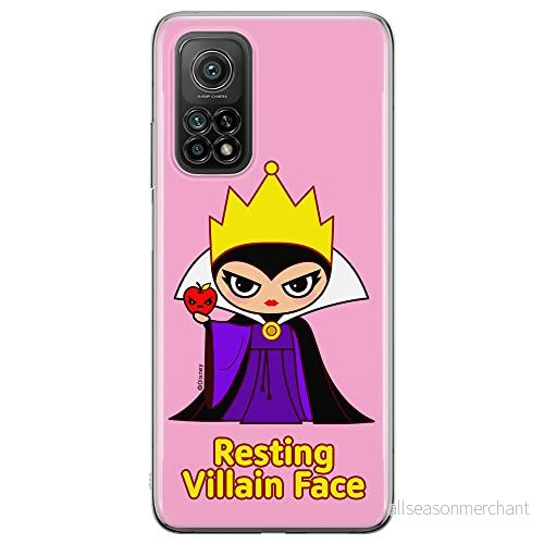 ERT GROUP mobiltelefonfodral för Xiaomi MI 10T 5G / PRO originalt och officiellt licensierat Disney mönster The Evil Queen 002, fodral tillverkad av TPU plast 5905131472823