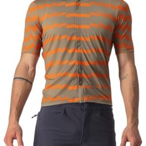 CASTELLI Herr Unltd Jersey T shirt, olivgrön/orange rost, M 8050949606490 CASTELLI Herr Unltd Jersey T shirt, olivgrön/orange rost, M 8050949606490