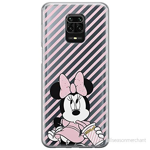 ERT GROUP mobiltelefonfodral för Xiaomi REDMI NOTE 9 PRO/ 9S originalt och officiellt licensierat Disney mönster Minnie 017 optimalt anpassad till formen på mobiltelefonen, gedeeltelijk transparant 5903932177886