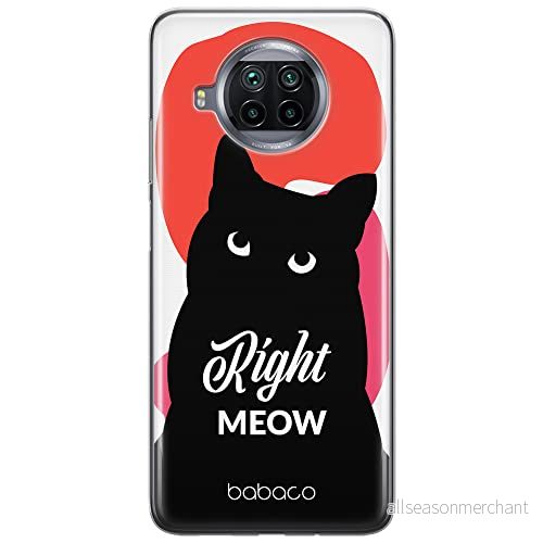ERT GROUP mobiltelefonfodral för Xiaomi MI 10T LITE/REDMI NOTE 9 PRO 5G originalt och officiellt licensierat Babaco mönster Cats 004, fodral tillverkad av TPU plast 5905131114877
