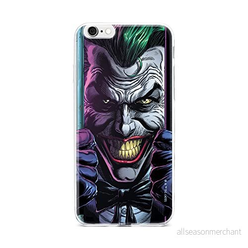 ERT GROUP mobiltelefonfodral för Iphone 6 PLUS originalt och officiellt licensierat DC mönster Joker 015 optimalt anpassad till formen på mobiltelefonen, fodral tillverkad av TPU plast 5905131563392