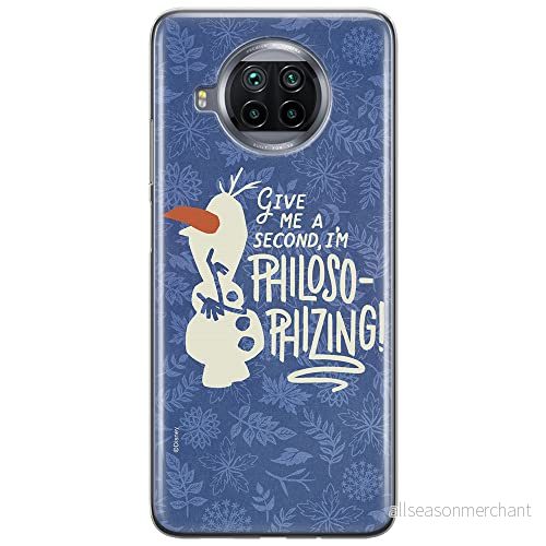 ERT GROUP mobiltelefonfodral för Xiaomi MI 10T LITE/REDMI NOTE 9 PRO 5G originalt och officiellt licensierat Disney mönster Olaf 005 anpassad till formen på mobiltelefonen, gedeeltelijk transparant 5903537152998