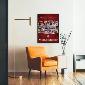 Väggposter för Världsaidsdagen 2008 – Medvetenhet och Solidaritet - Bild 2