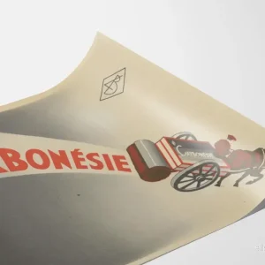 Vintage affisch Carbonesie för väggdekoration i vintage stil - Bild 3