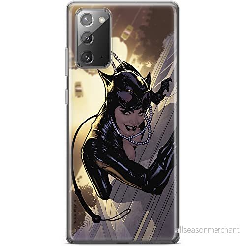 ERT GROUP mobiltelefonfodral för Samsung GALAXY NOTE 20 originalt och officiellt licensierat DC mönster Catwoman 006 optimalt anpassad till formen på mobiltelefonen, fodral tillverkad av TPU plast 5903040459638