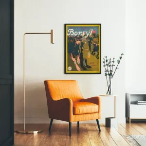 Vintage reklamposter Borsyl - Antitranspirationspuder - Bild 2