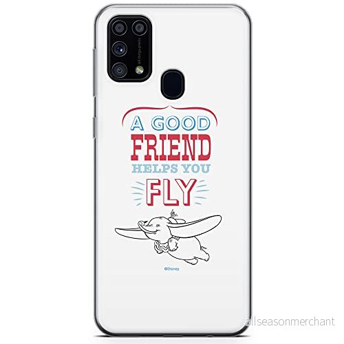 ERT GROUP mobiltelefonfodral för Samsung M31 originalt och officiellt licensierat Disney mönster Dumbo 004 optimalt anpassad till formen på mobiltelefonen, fodral tillverkad av TPU plast 5904805475283