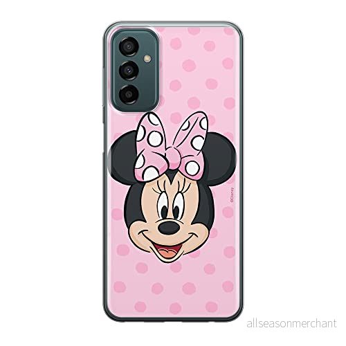 ERT GROUP mobiltelefonfodral för Samsung M13 4G/M23 5G/F23 originalt och officiellt licensierat Disney mönster Minnie 057 anpassad till formen på mobiltelefonen, fodral tillverkad av TPU plast 5905511361723