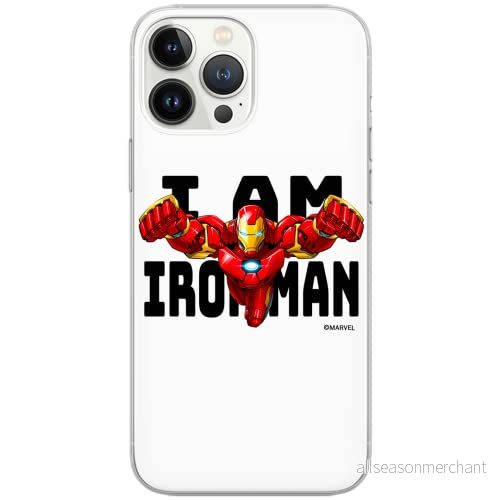 ERT GROUP mobiltelefonfodral för Samsung S21 PLUS originalt och officiellt licensierat Marvel mönster Iron Man 028 optimalt anpassad till formen på mobiltelefonen, fodral tillverkad av TPU plast 5904805143465