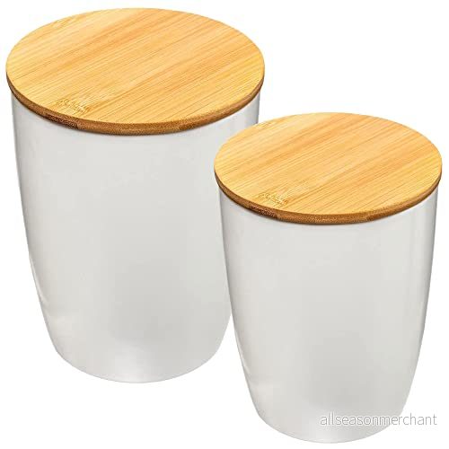 2X KERAMISK TART MED BAMBO TRÄFFLAG 8434652138217