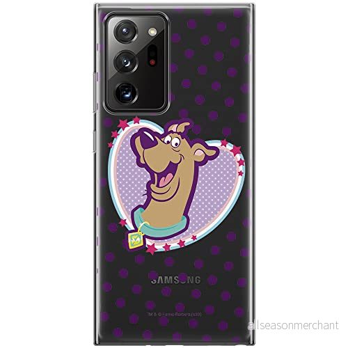 ERT GROUP mobiltelefonfodral för Samsung GALAXY NOTE 20 ULTRA originalt och officiellt licensierat Scooby Doo mönster 005 optimalt anpassad till formen på mobiltelefonen, gedeeltelijk transparant 5903040362990