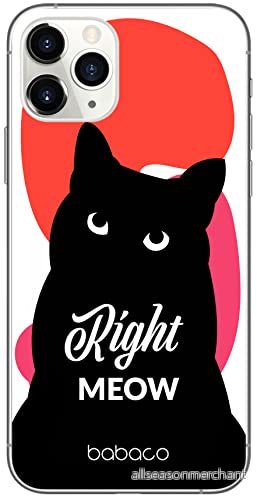 ERT GROUP mobiltelefonfodral för Iphone 11 PRO originalt och officiellt licensierat Babaco mönster Cats 004 optimalt anpassad till formen på mobiltelefonen, fodral tillverkad av TPU plast 5905131113719