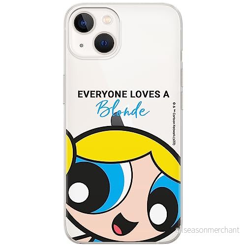 ERT GROUP mobiltelefonfodral för Iphone 13 MINI originalt och officiellt licensierat The Powerpuff Girls mönster 012, gedeeltelijk transparant 5905511961701