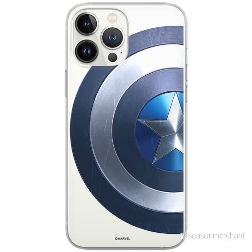 ERT GROUP mobiltelefonfodral för Samsung S20 PLUS / S11 originalt och officiellt licensierat Marvel mönster Captain America 006 Vit anpassad till formen på mobiltelefonen, gedeeltelijk transparant 5903537496184