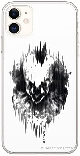 ERT GROUP mobiltelefonfodral för Iphone 11 originalt och officiellt licensierat Horror mönster It 012 optimalt anpassad till formen på mobiltelefonen, fodral tillverkad av TPU plast 5905131979537