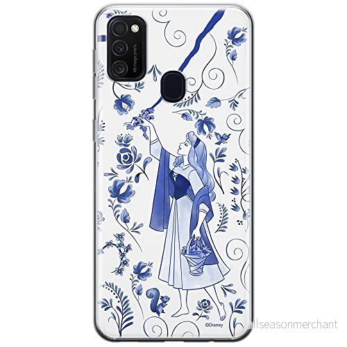 ERT GROUP mobiltelefonfodral för Samsung M21 originalt och officiellt licensierat Disney mönster Aurora 003 optimalt anpassad till formen på mobiltelefonen, fodral tillverkad av TPU plast 5903537832340