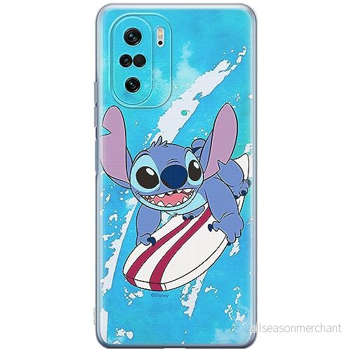 ERT GROUP mobiltelefonfodral för Xiaomi MI 11i/ REDMI K40/K40 PRO/POCO F3/ F3 PRO originalt och officiellt licensierat Disney mönster Stitch 003, fodral tillverkad av TPU plast 5905511891497