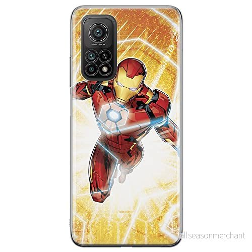 ERT GROUP mobiltelefonfodral för Xiaomi Redmi Note 11T 5G/11S 5G/POCO M4 Pro 5G originalt och officiellt licensierat Marvel mönster Iron Man 007, fodral tillverkad av TPU plast 5904805640476