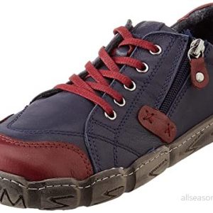 Andrea Conti Dambåt sneakers, mörkblå/vinröd, 38 EU 4065139744658 Andrea Conti Dambåt sneakers, mörkblå/vinröd, 38 EU 4065139744658