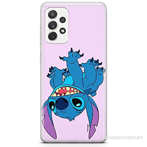 ERT GROUP mobiltelefonfodral för Samsung A73 5G originalt och officiellt licensierat Disney mönster Stitch 013 optimalt anpassad till formen på mobiltelefonen, fodral tillverkad av TPU plast 5905131202888