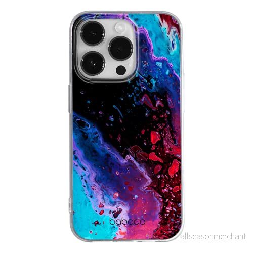 ERT GROUP mobiltelefonfodral för Apple Iphone 14 PRO MAX originalt och officiellt licensierat Babaco mönster Abstrakt 016 anpassad till formen på mobiltelefonen, fodral tillverkad av TPU plast 5905131927866