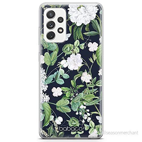 ERT GROUP mobiltelefonfodral för Samsung A72 5G originalt och officiellt licensierat Babaco mönster Flowers 034 optimalt anpassad till formen på mobiltelefonen, fodral tillverkad av TPU plast 5905131290571