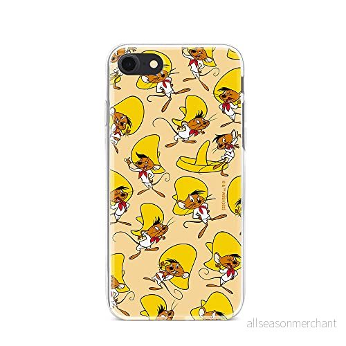 ERT GROUP mobiltelefonfodral för Iphone 7/8/ SE 2/ 3 originalt och officiellt licensierat Looney Tunes mönster Speedy Gonzales 001, fodral tillverkad av TPU plast 5905511643157