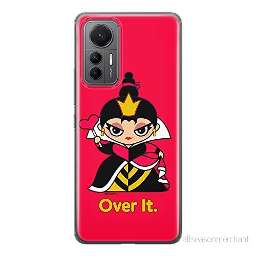 ERT GROUP mobiltelefonfodral för Xiaomi 12 LITE originalt och officiellt licensierat Disney mönster Queen of Hearts 001 anpassad till formen på mobiltelefonen, fodral tillverkad av TPU plast 5905511507336