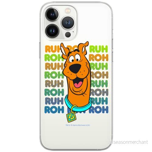 ERT GROUP mobiltelefonfodral för Huawei P30 originalt och officiellt licensierat Scooby Doo mönster 003 Vit optimalt anpassad till formen på mobiltelefonen, gedeeltelijk transparant 5903537036328