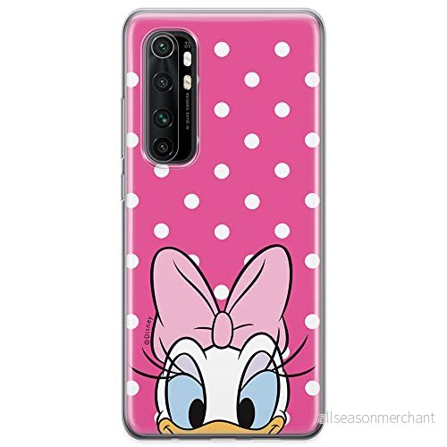 ERT GROUP mobiltelefonfodral för Xiaomi MI NOTE 10 Lite originalt och officiellt licensierat Disney mönster Daisy 001 optimalt anpassad till formen på mobiltelefonen, fodral tillverkad av TPU plast 5904805585777
