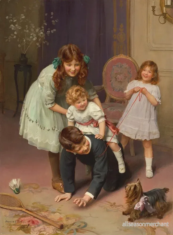 Målning Oh là là - Arthur John Elsley | Konsttryck - Bild 2