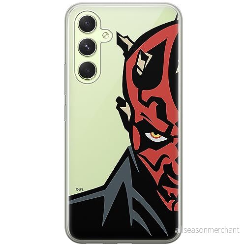 ERT GROUP mobiltelefonfodral för Samsung A54 5G originalt och officiellt licensierat Star Wars mönster Darth Maul 003 optimalt anpassad till formen på mobiltelefonen, gedeeltelijk transparant 5905511798253
