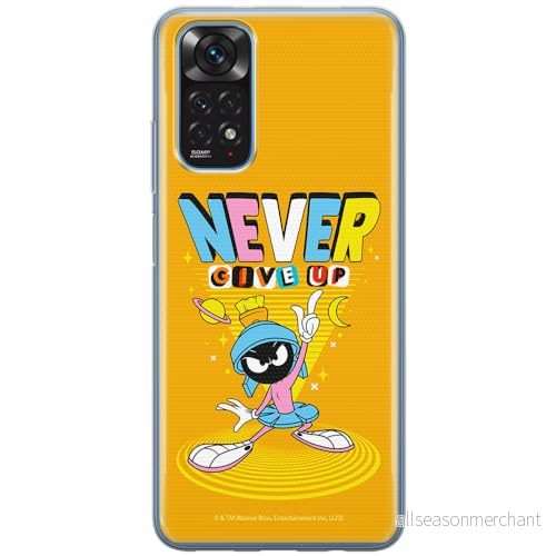 ERT GROUP mobiltelefonfodral för Xiaomi REDMI NOTE 11T/ 11S 5G/ POCO M4 PRO 5G originalt och officiellt licensierat Looney Tunes mönster Marvin 005, fodral tillverkad av TPU plast 5905795129293