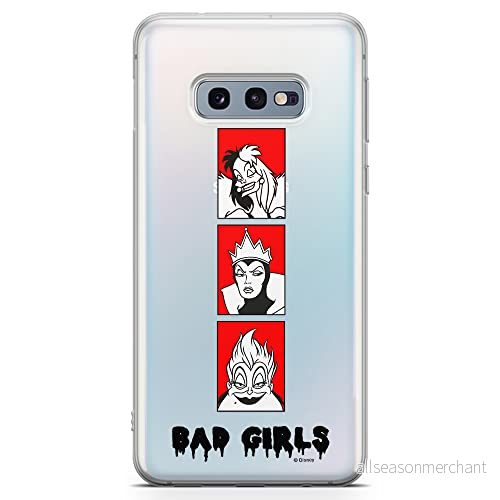 ERT GROUP mobiltelefonfodral för Samsung S10e originalt och officiellt licensierat Disney mönster Villains 001 optimalt anpassad till formen på mobiltelefonen, gedeeltelijk transparant 5903537601304