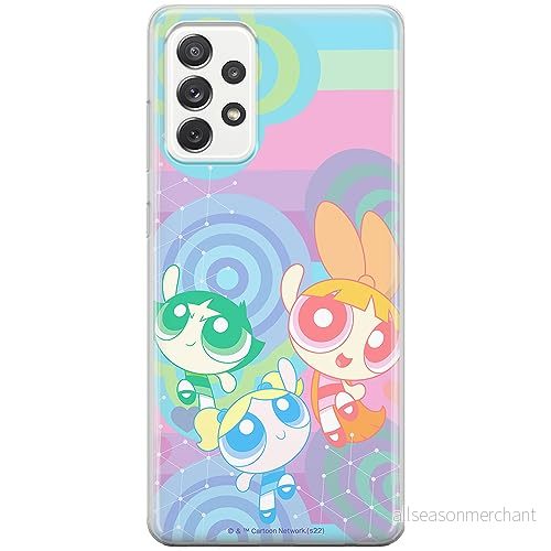 ERT GROUP mobiltelefonfodral för Samsung A33 5G originalt och officiellt licensierat The Powerpuff Girls mönster 038, fodral tillverkad av TPU plast 5905511982430