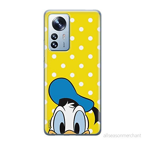 ERT GROUP mobiltelefonfodral för Xiaomi 12 PRO originalt och officiellt licensierat Disney mönster Donald 001 optimalt anpassad till formen på mobiltelefonen, fodral tillverkad av TPU plast 5905511518837