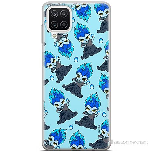 ERT GROUP mobiltelefonfodral för Samsung A12 / M12 F12 originalt och officiellt licensierat Disney mönster Hades 002 optimalt anpassad till formen på mobiltelefonen, fodral tillverkad av TPU plast 5905131422569
