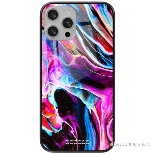 ERT GROUP mobiltelefonfodral för Apple Iphone 13 originalt och officiellt licensierat Babaco mönster Abstract 026 tillverkad av härdat glas, skyddsfodral 5904805868931