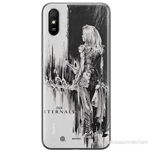 ERT GROUP mobiltelefonfodral för Xiaomi REDMI 9A originalt och officiellt licensierat Marvel mönster Eternals 004 optimalt anpassad till formen på mobiltelefonen, fodral tillverkad av TPU plast 5904805104237