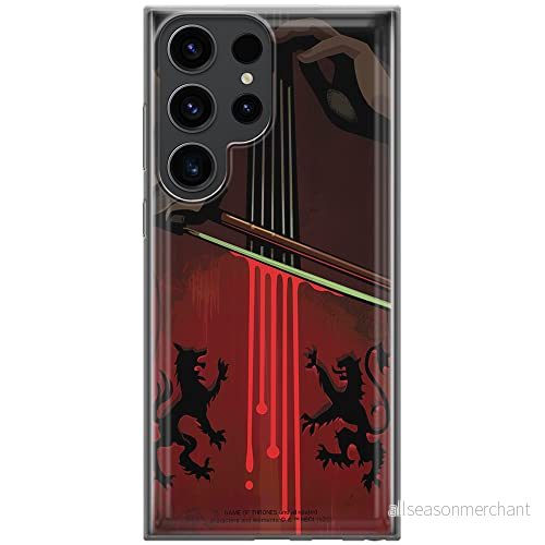 ERT GROUP mobiltelefonfodral för Samsung S23 ULTRA originalt och officiellt licensierat Game of Thrones mönster 005 optimalt anpassad till formen på mobiltelefonen, fodral tillverkad av TPU plast 5905511456252
