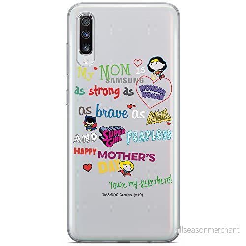 ERT GROUP mobiltelefonfodral för Samsung A70 originalt och officiellt licensierat DC mönster Super Girls 004 optimalt anpassad till formen på mobiltelefonen, gedeeltelijk transparant 5902980473384