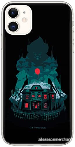 ERT GROUP mobiltelefonfodral för Iphone 11 originalt och officiellt licensierat Horror mönster It 015 optimalt anpassad till formen på mobiltelefonen, fodral tillverkad av TPU plast 5905131987136