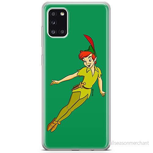 ERT GROUP mobiltelefonfodral för Samsung A31 originalt och officiellt licensierat Disney mönster Peter Pan 001 optimalt anpassad till formen på mobiltelefonen, fodral tillverkad av TPU plast 5905131146991