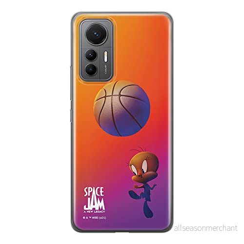 ERT GROUP mobiltelefonfodral för Xiaomi 12 LITE originalt och officiellt licensierat Looney Tunes mönster Space Jam 014 anpassad till formen på mobiltelefonen, fodral tillverkad av TPU plast 5905511512125