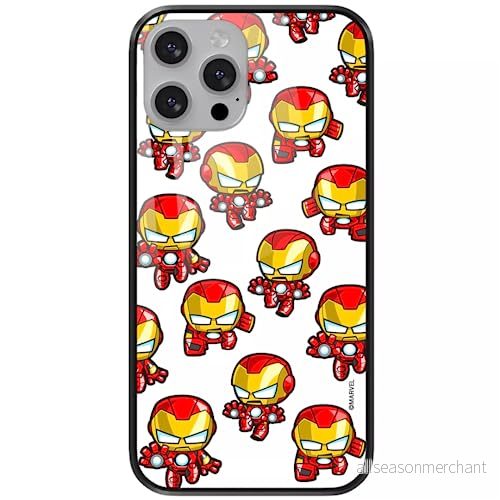 ERT GROUP mobiltelefonfodral för Apple Iphone 13 MINI originalt och officiellt licensierat Marvel mönster Iron Man 031 tillverkad av härdat glas, skyddsfodral 5904805876448