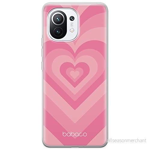 ERT GROUP mobiltelefonfodral för Xiaomi 11 originalt och officiellt licensierat Babaco mönster Hearts 007 optimalt anpassad till formen på mobiltelefonen, fodral tillverkad av TPU plast 5904805681158