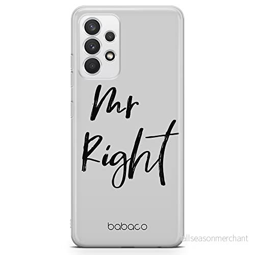 ERT GROUP mobiltelefonfodral för Samsung A32 4G LTE originalt och officiellt licensierat Babaco mönster Mr Right 001 optimalt anpassad till formen på mobiltelefonen, fodral tillverkad av TPU plast 5904805052279