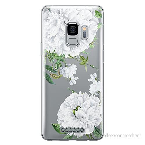 ERT GROUP mobiltelefonfodral för Samsung S9 originalt och officiellt licensierat Babaco mönster Flowers 047 optimalt anpassad till formen på mobiltelefonen, gedeeltelijk transparant 5905131332837