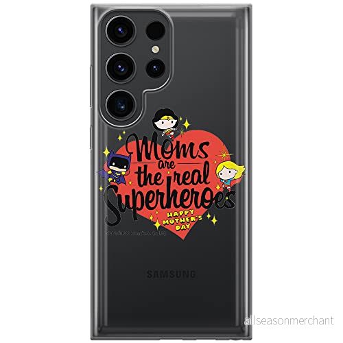 ERT GROUP mobiltelefonfodral för Samsung S23 ULTRA originalt och officiellt licensierat DC mönster Super Girls 005 optimalt anpassad till formen på mobiltelefonen, gedeeltelijk transparant 5905511464776