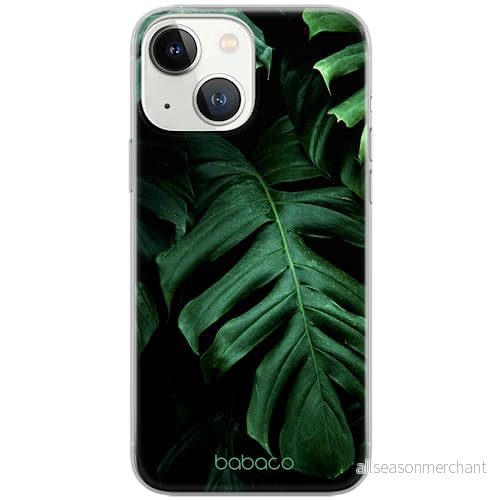 ERT GROUP mobiltelefonfodral för Apple Iphone 13 MINI originalt och officiellt licensierat Babaco mönster Plants 003 optimalt anpassad till formen på mobiltelefonen, fodral tillverkad av TPU plast 5903932845532